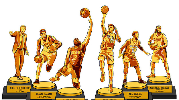 Lead Mid Season NBA Awards 2019
