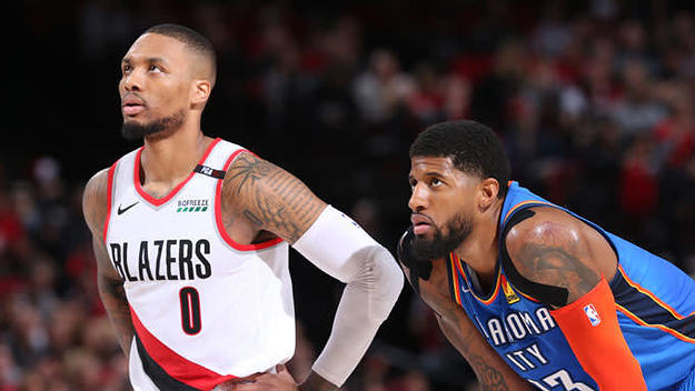 Damian Lillard and Paul George