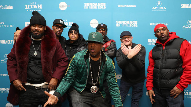 Wu Tang Clan and programmer Adam Montgomery at Sundance Film Festival 2019