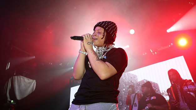 Trippie Redd performs at Irving Plaza