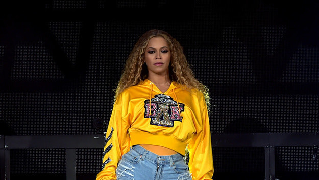 Beyonce Knowles performs onstage during 2018 Coachella Festival