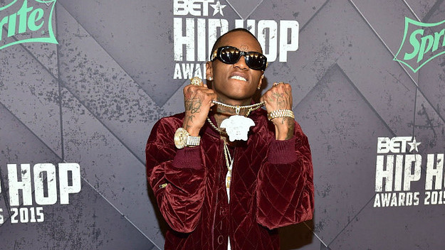 Soulja Boy attends at Boisfeuillet Jones Atlanta Civic Center