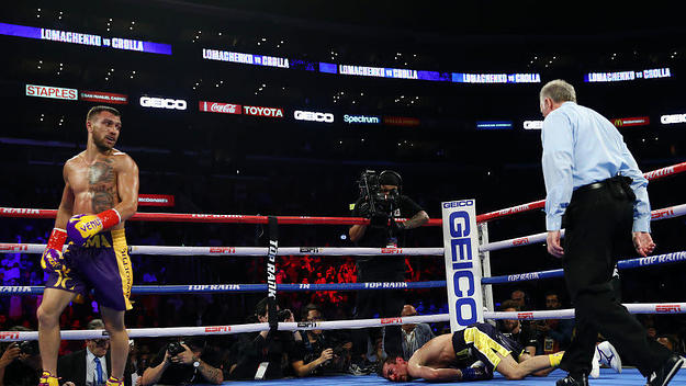 Lomachenko Crolls Knockout 2019