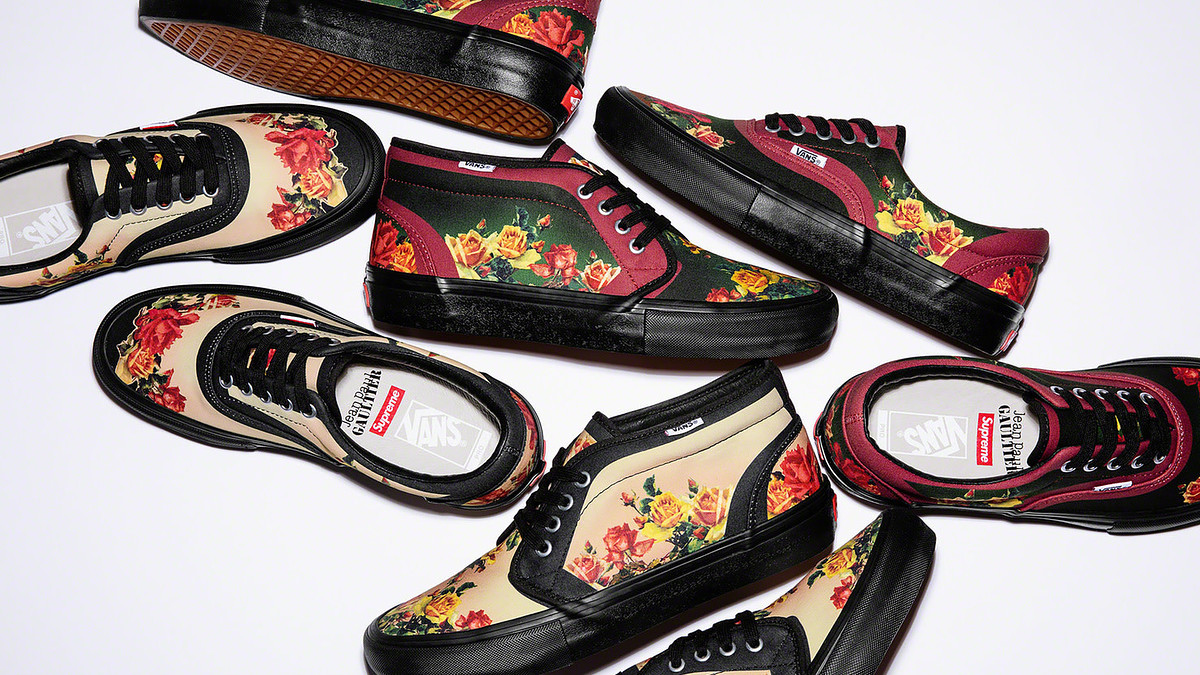 Supreme x Jean Paul Gaultier x Vans Collection