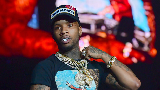Tory Lanez performs at V103 Winterfest at State Farm Arena