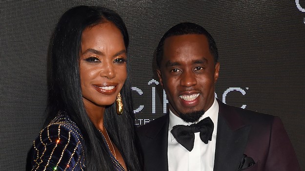 Diddy and Kim Porter