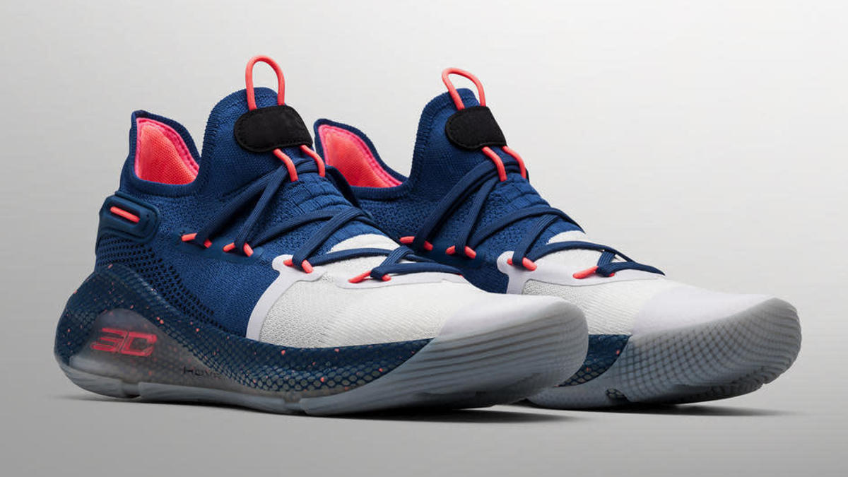 Under Armour Curry 6 'Splash Party' 3020612 405 (Pair)