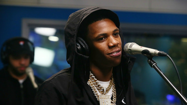 Rapper A Boogie Wit Da Hoodie performs on SiriusXM