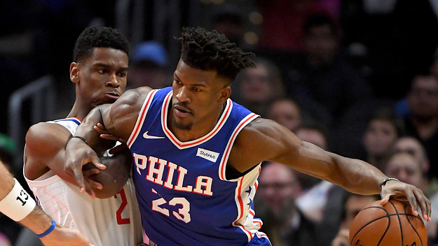 Jimmy Butler Shai Gilgeous Alexander Clippers Sixers 2018