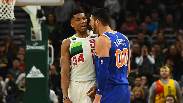 Giannis Antetokounmpo, Enes Kanter