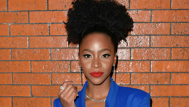Teyonah Parris attends 'Slave Play' opening night