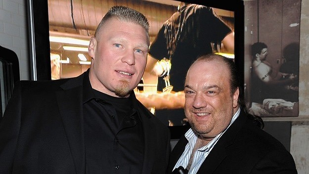 paul heyman brock lesnar