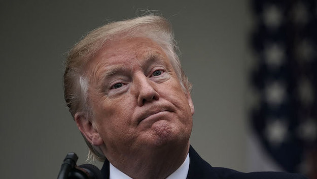 Donald Trump at the White House