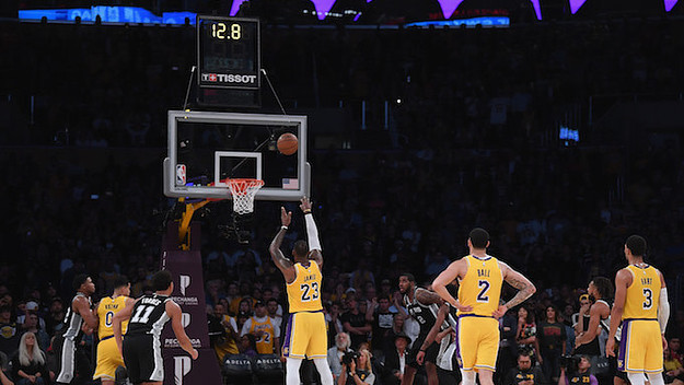 LeBron James free throws