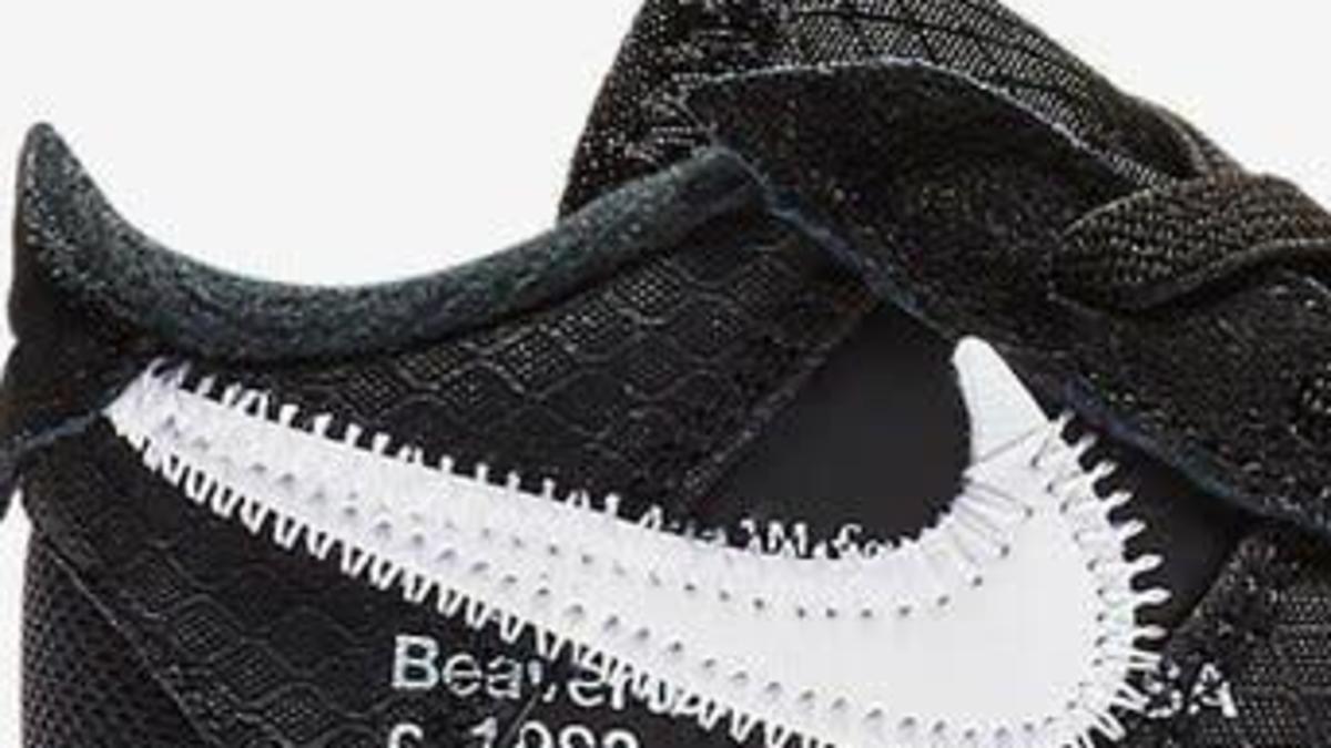 Off White x Nike Air Force 1 'Black/Cone/Black/White' Release Date