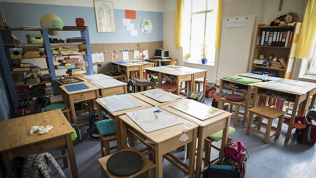School classroom in Germany