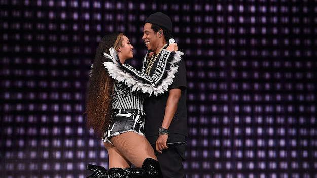 Beyonce and Jay Z perform during the Global Citizen Festival: Mandela 100.