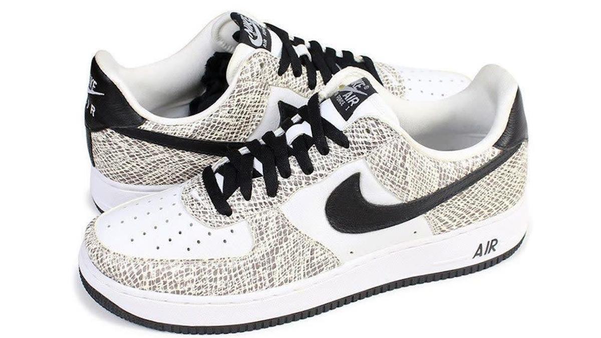Nike Air Force 1 Low 'Cocoa Snake' 845053 104 (Pair)