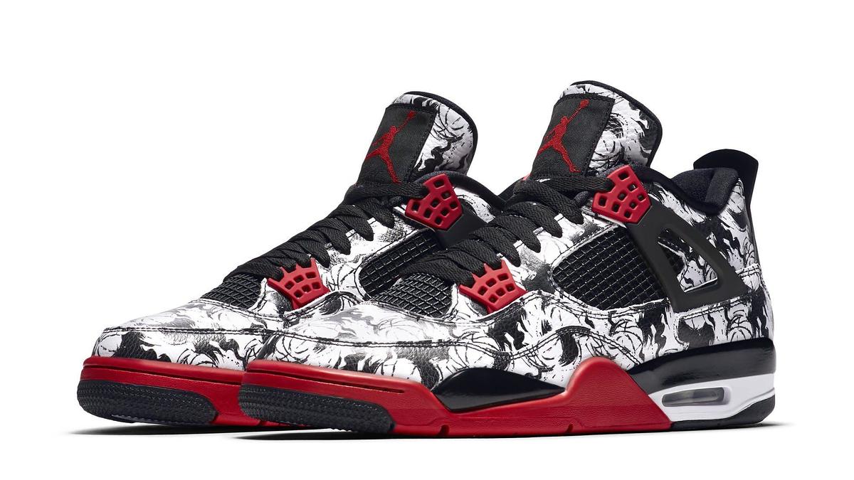 Air Jordan 4 Retro 'Tattoo' BQ0897 006 (Pair)