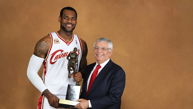 LeBron James, David Stern