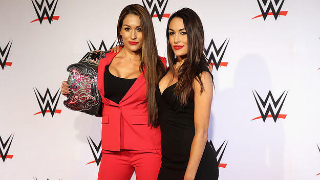 Bella Twins 2015 Germany Getty