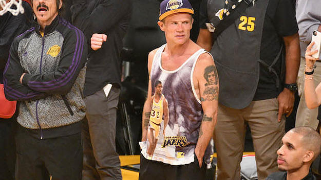 Anthony Kiedis and Flea of the Red Hot Chili Peppers