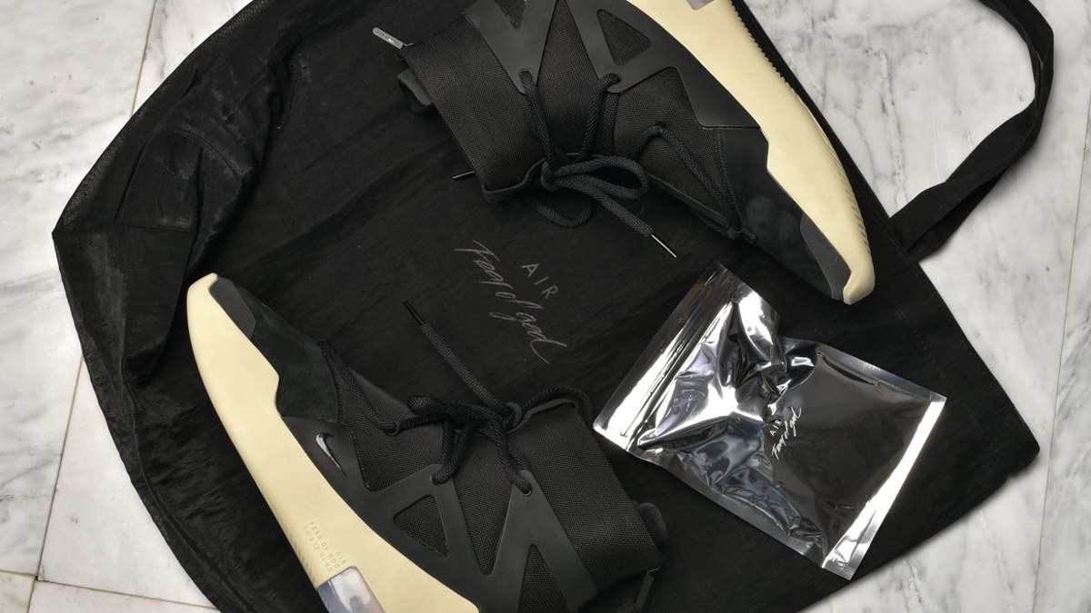 Nike Air Fear of God 1 'Black' (Packaging)