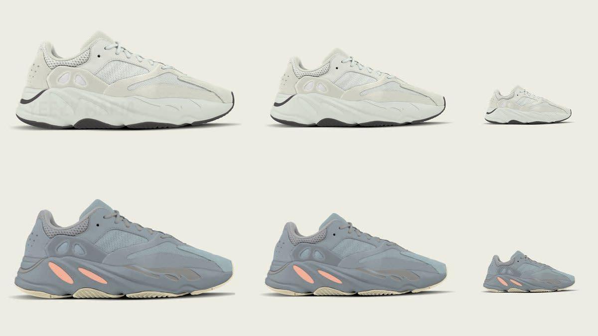 Adidas Yeezy Boost 700 Family Sizing