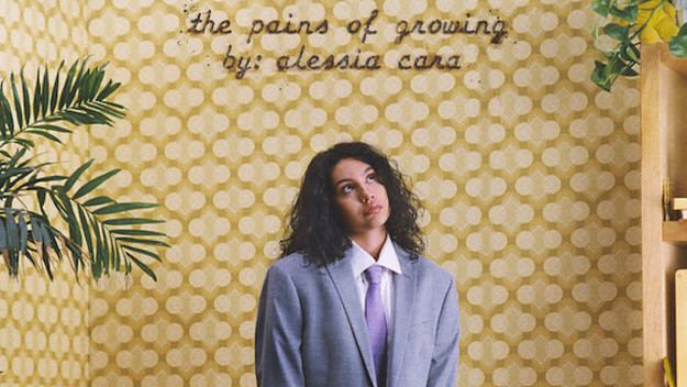 Alessia Cara cover art for 'The Pains of Growing'