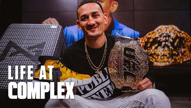 Unboxing Playstation Paul George Friends & Family Sneakers Feat. UFC Max Holloway | Life At Complex