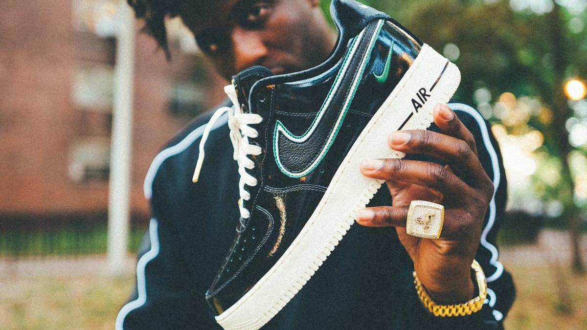 Nigel Sylvester x Nike Air Force 1 iD 'Black' (In Hand)