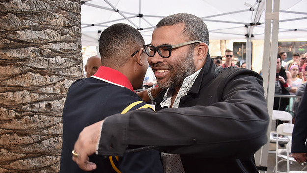 jordan peele martin lawrence hanshake