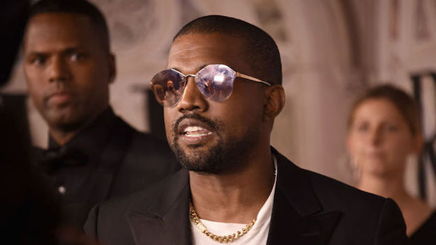 This is a picture of Kanye West.
