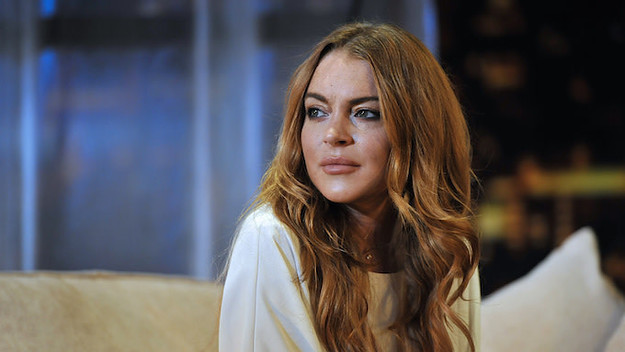 Lindsay Lohan in London