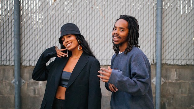 Solange and Earl Sweatshirt