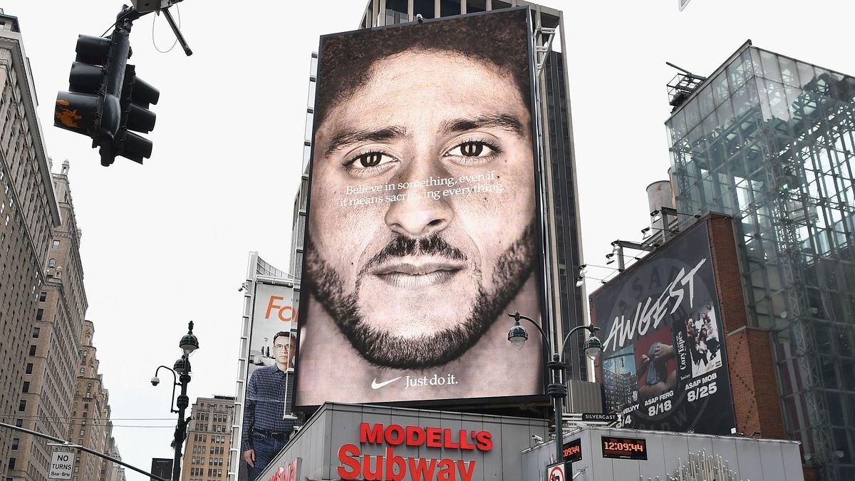 Colin Kaepernick Nike Billboard