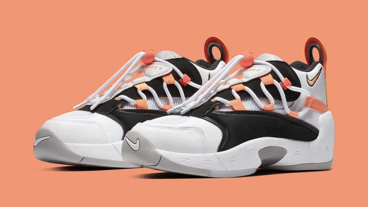Nike Air Swoopes 2 'Orange Pulse' 917592 102 (Pair)