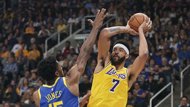 JaVale McGee Warriors Lakers Preseason 2018