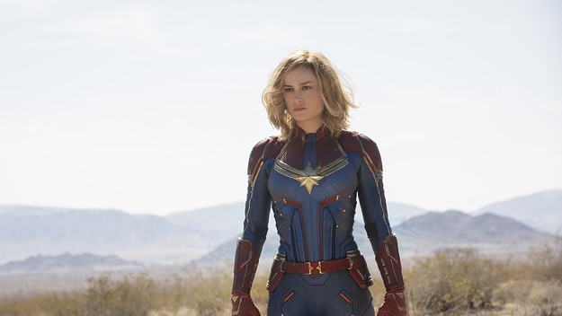 Brie Larson in 'Captain Marvel'