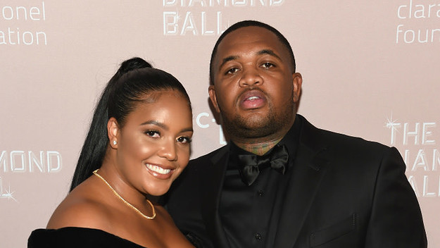 Dj Mustard and Chanel Thierry at Diamond Ball