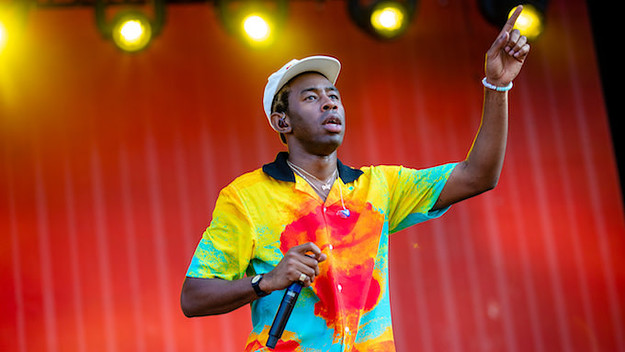 Tyler, the Creator performs at Lollapalooza 2018.