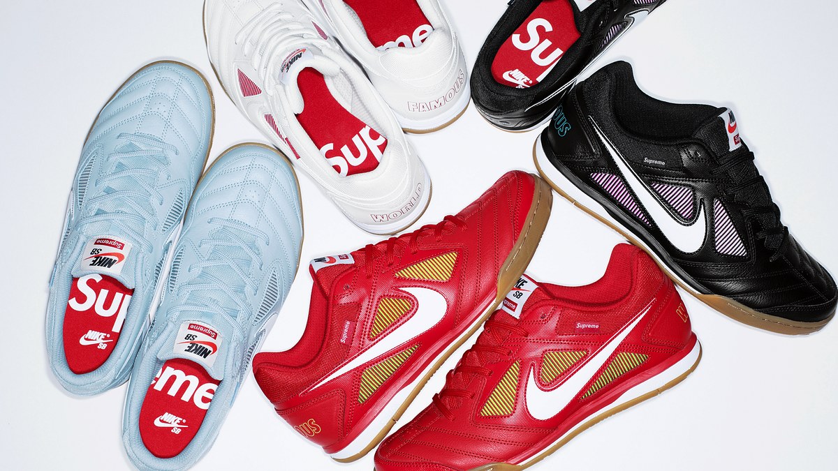 その他 Nike SB GATO supreme Supreme x Nike Gato SB Black