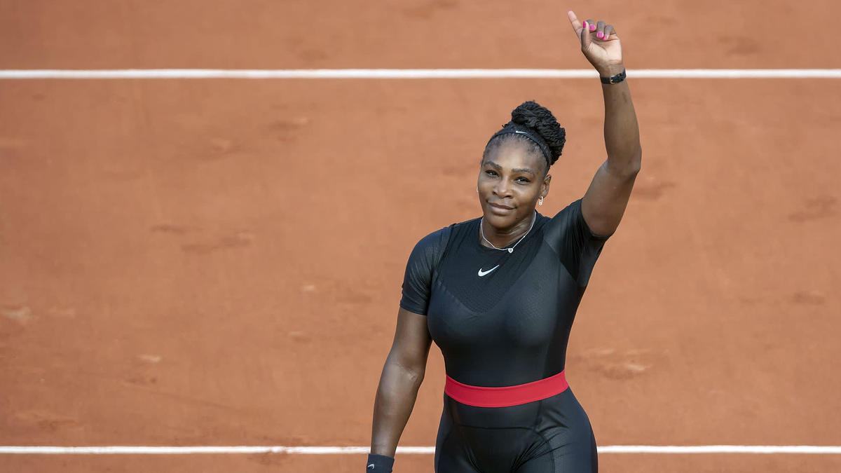 Serena Williams French Open Catsuit
