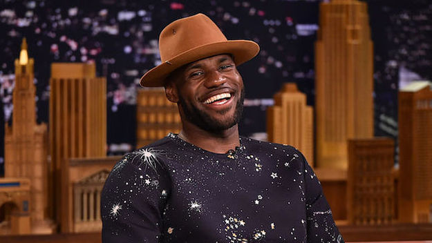 This is a picture of LeBron James.