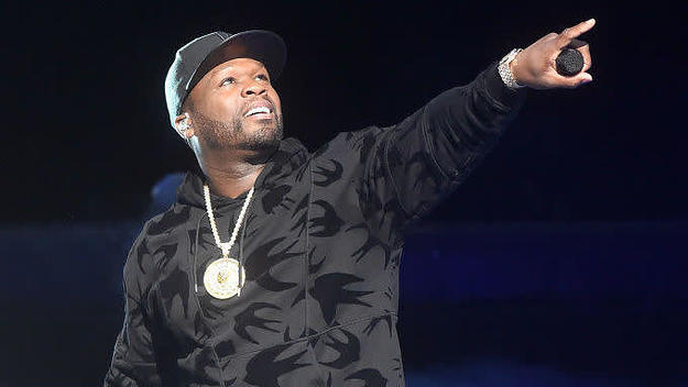 50 Cent get the strap