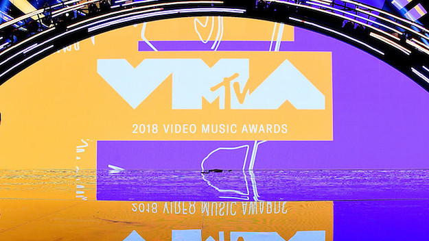 Radio City Music Hall for 2018 MTV Video Music Awards Press Junket.