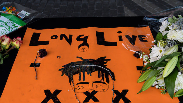 XXXTentacion funeral and fan memorial.