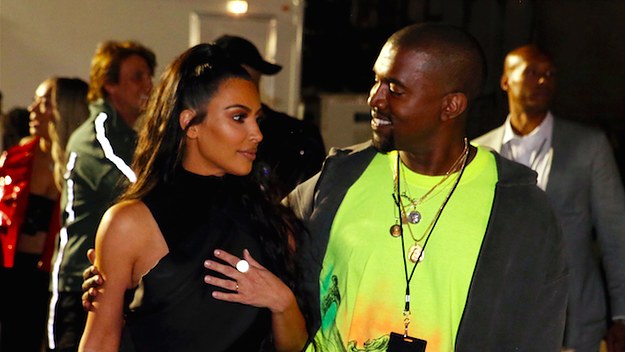 Kim Kardashian and Kanye West