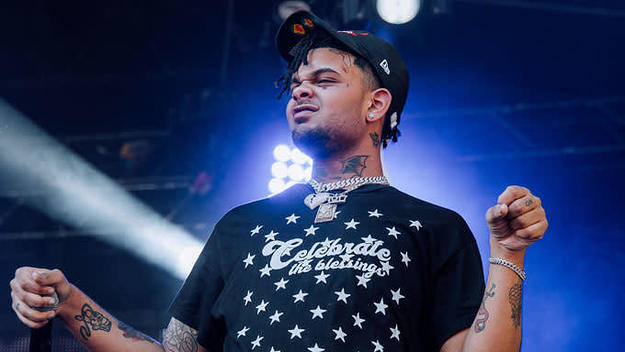 Smokepurpp performs on stage on Day 3 of Wireless Festival 2018