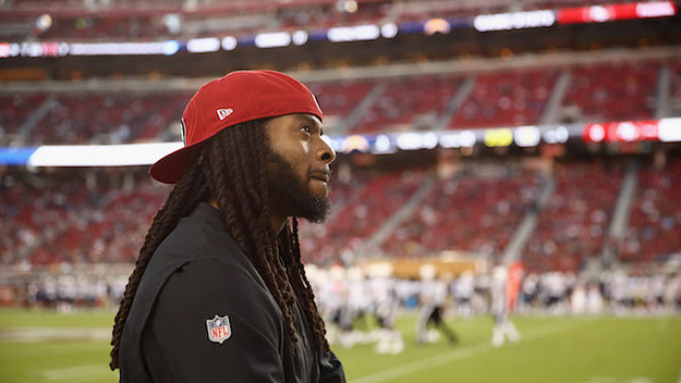 Richard Sherman #25 of the San Francisco 49ers.
